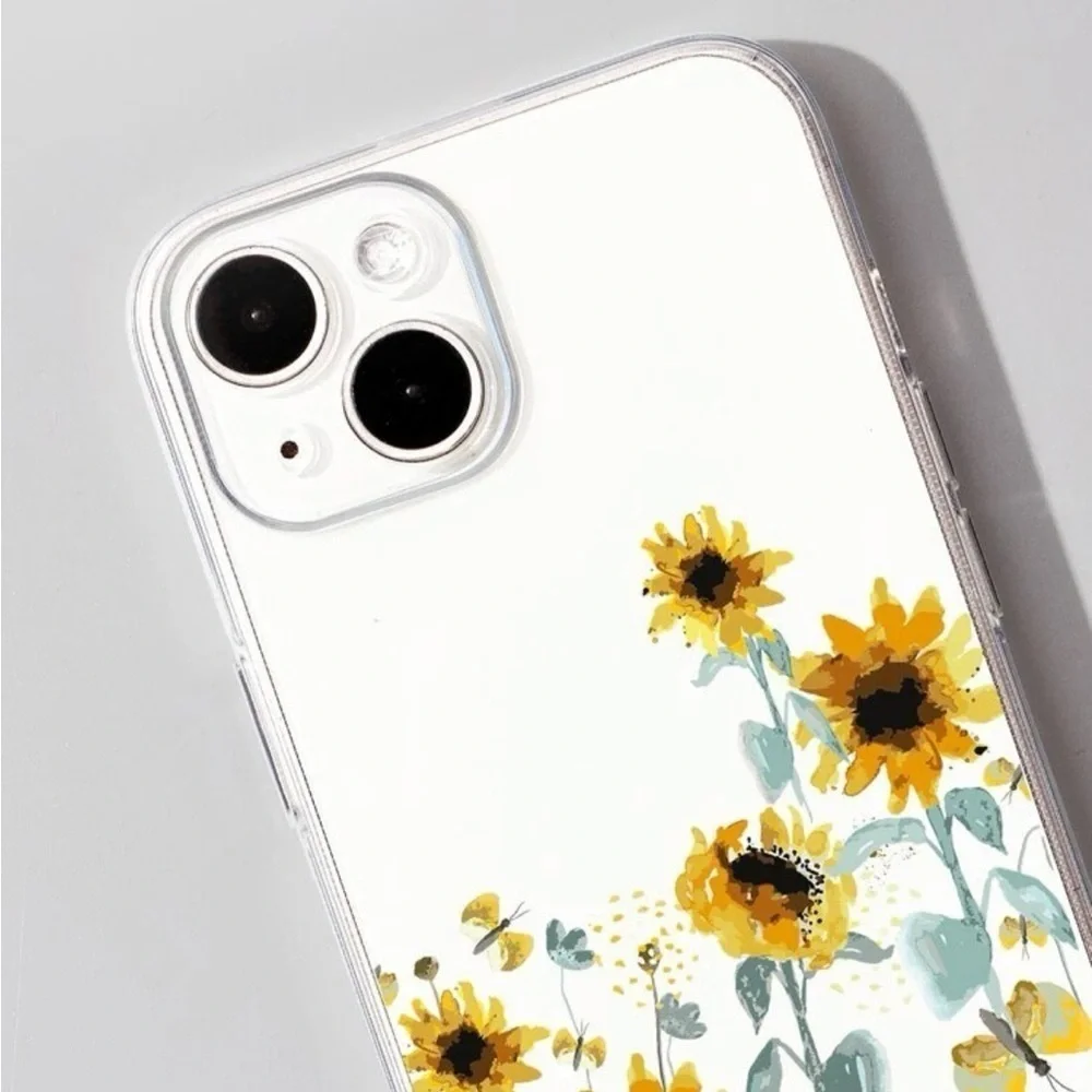 ⚠️Clearance iPhone 15/Pro/Pro Max Cute Sunflower Phone Case - Picture 4 of 5